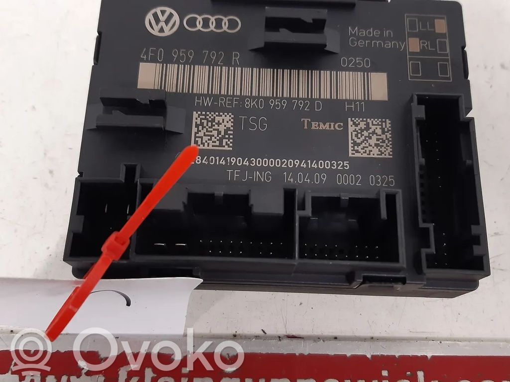 Unité de commande module de porte   4F0959792R