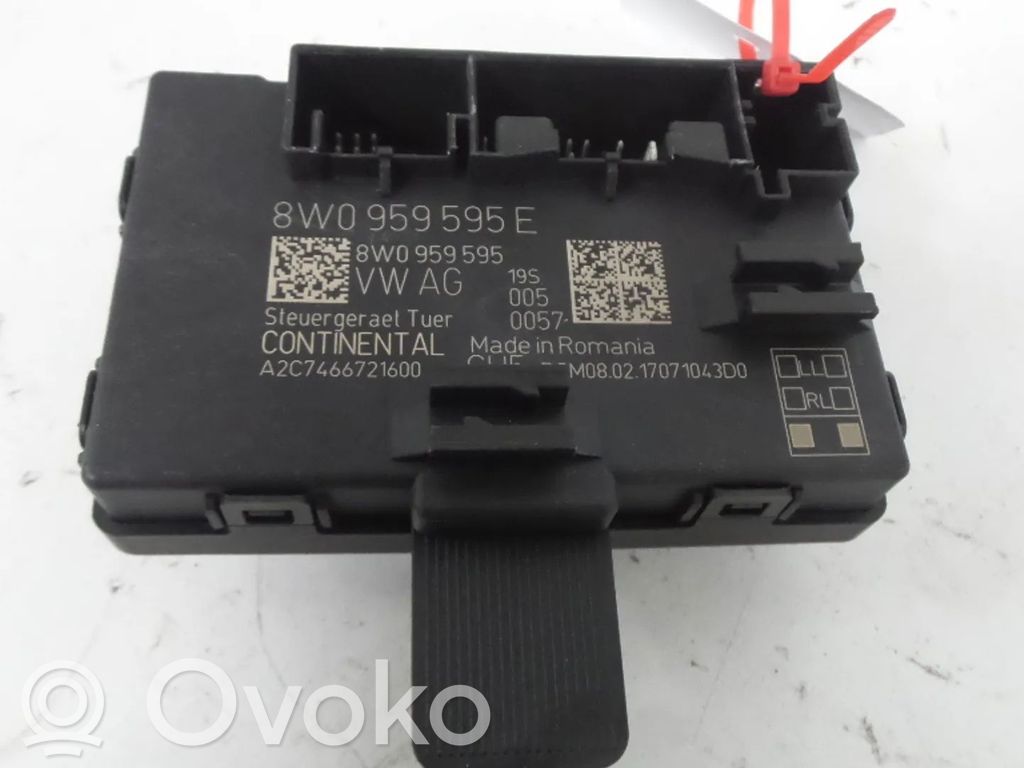 Unité de commande module de porte   8W0959595E