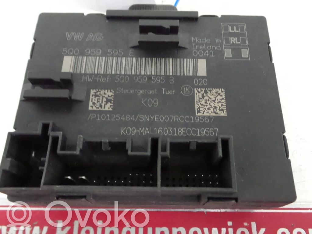 Door control unit/module   5Q0959595E,5Q0959595B