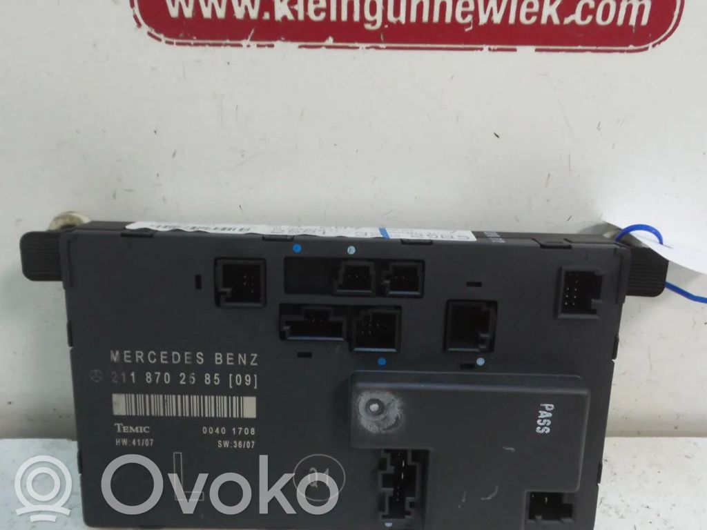 Mercedes-Benz E W211 Door control unit/module 