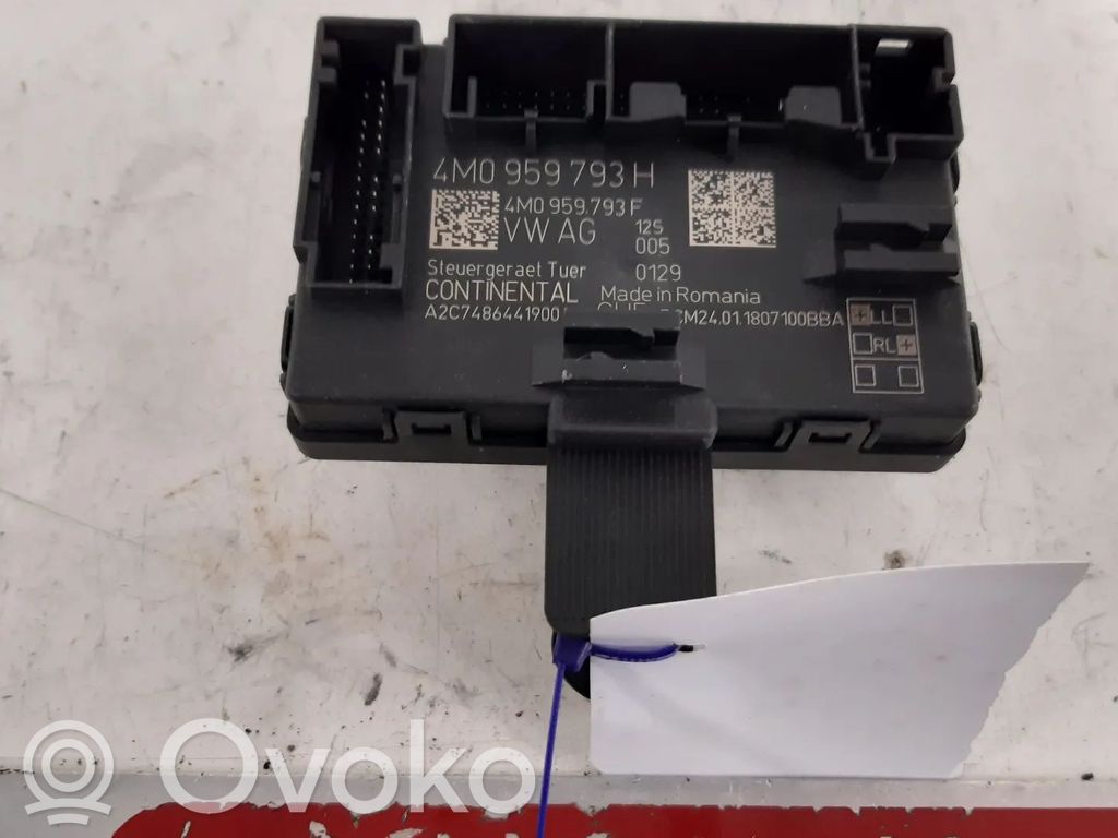 Unidad de control/módulo de la puerta   4M0959793H,8W0959593H