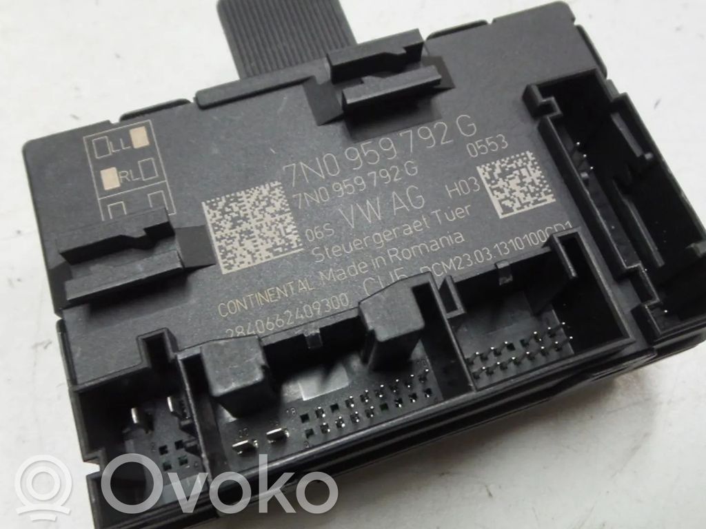 Volkswagen Sharan Unité de commande module de porte 