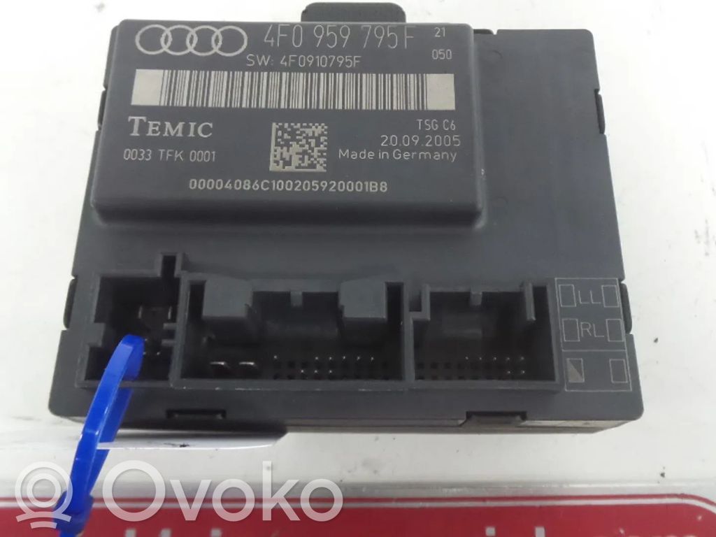 Unidad de control/módulo de la puerta   4F0959795F,4F0959795E