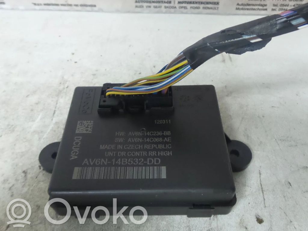 Unidad de control/módulo de la puerta   AV6N14B532DD