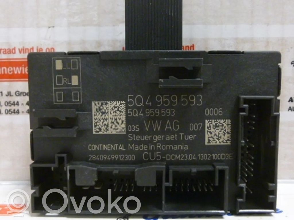 Door control unit/module   5Q4959593,5Q4959593Z00