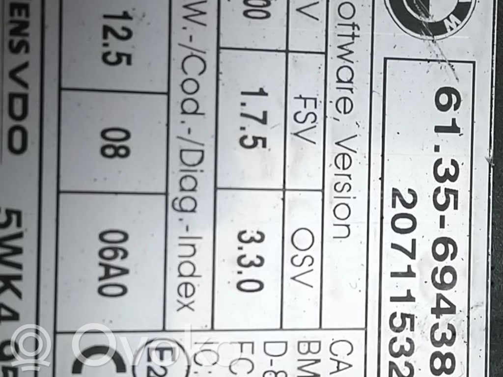 Door control unit/module   61356943834,61356943791,61356943814,61356943830,61356964051,61356981416,61359147191,61359147196,61359147220,61359147226,61359217853,61359226238,61359237047,61359278745,61359287535,61359395657,6943791,6943814,6943830,6943834,6964051,6981416,9147191,9147196,9147220,9147226,9217853,9226238,9237047,9278745,9287535,9395657