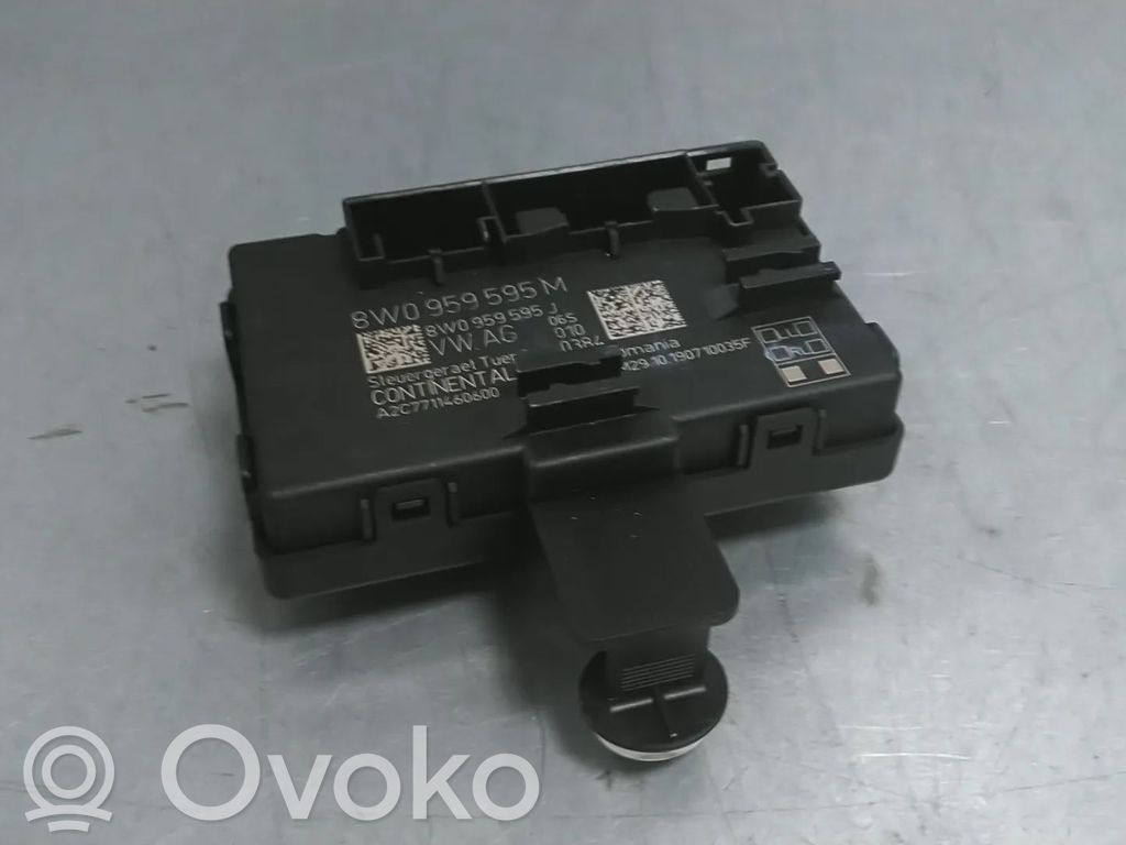 Unité de commande module de porte   8W0959595M,8W0959595N