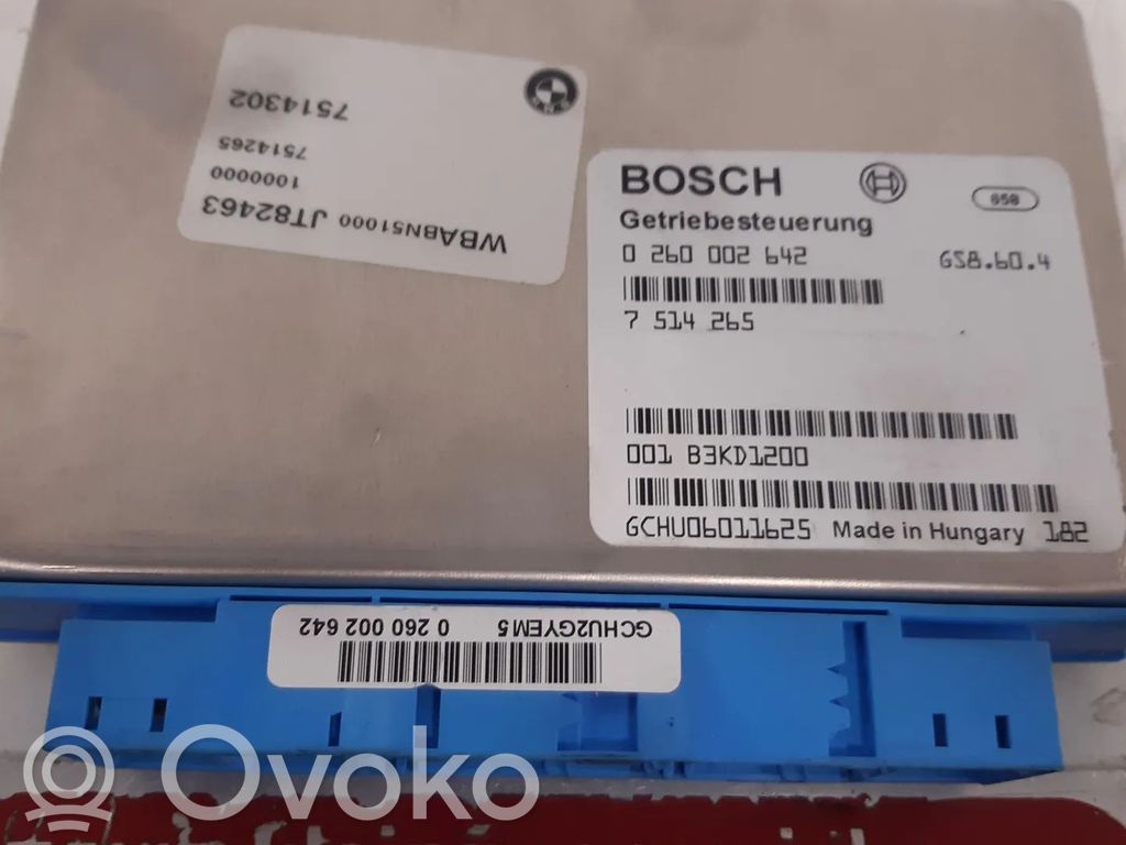BMW 3 E46 Pavarų dėžės valdymo blokas 