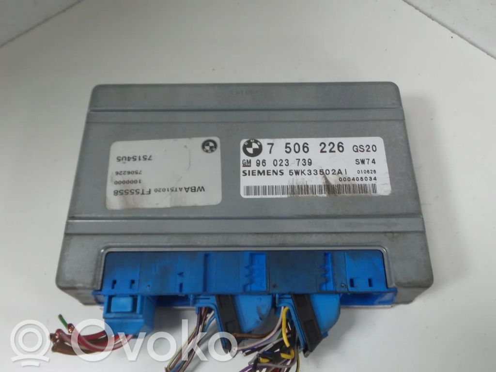 BMW 3 E46 Pārnesumkārbas vadības bloks 