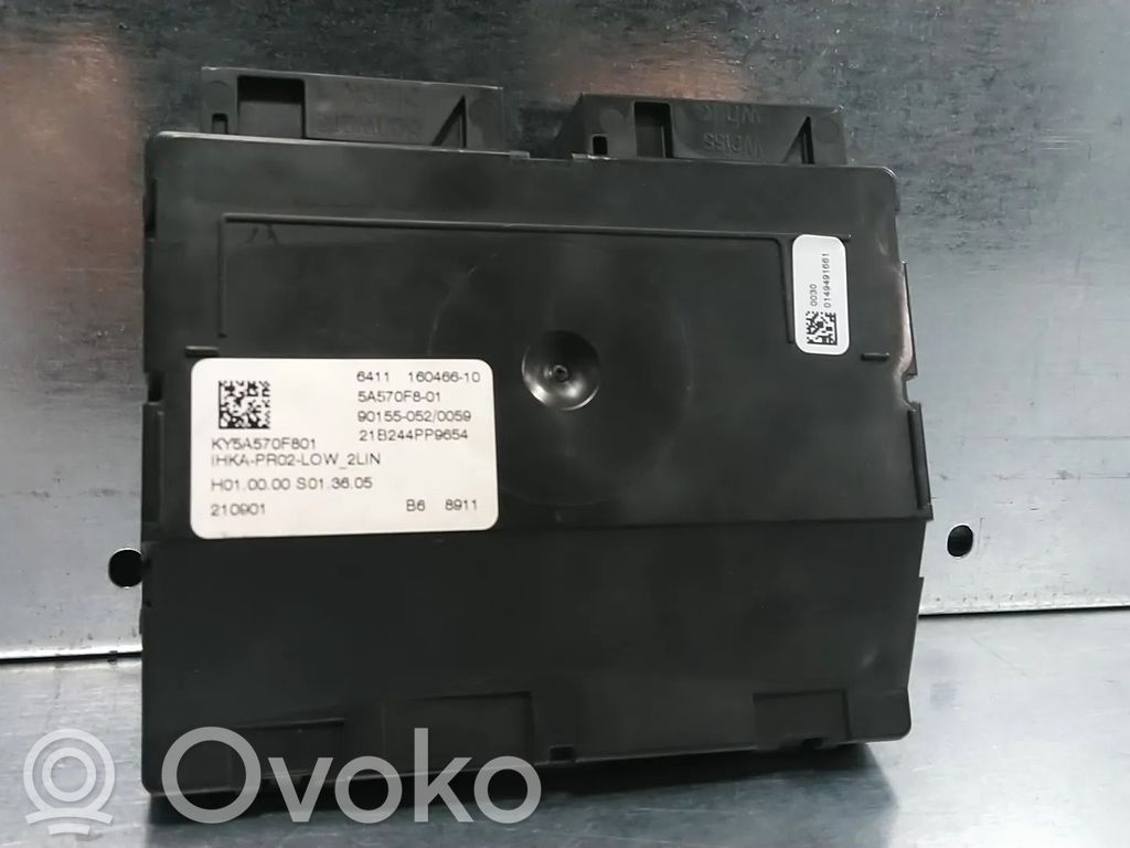 BMW 2 F22 F23 Sterowania klimatyzacji / Ogrzewania 