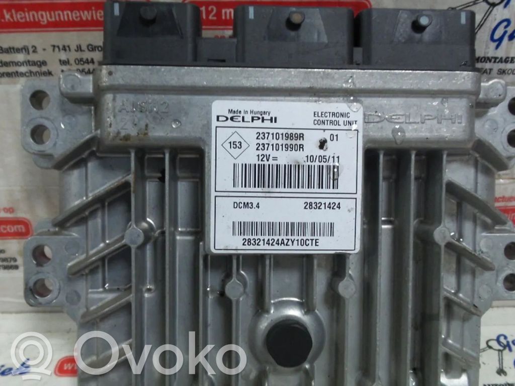 Engine control unit/module   237101989R,K9K770