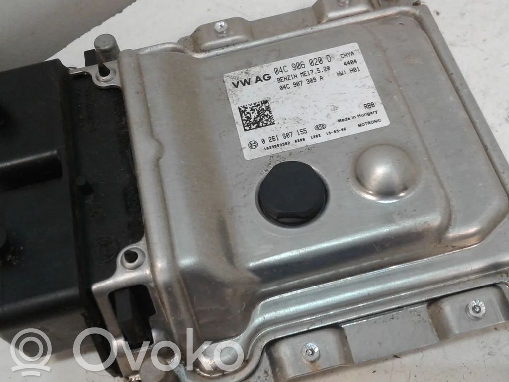 Engine control unit/module   04C906020D,0261S07155,CHYA