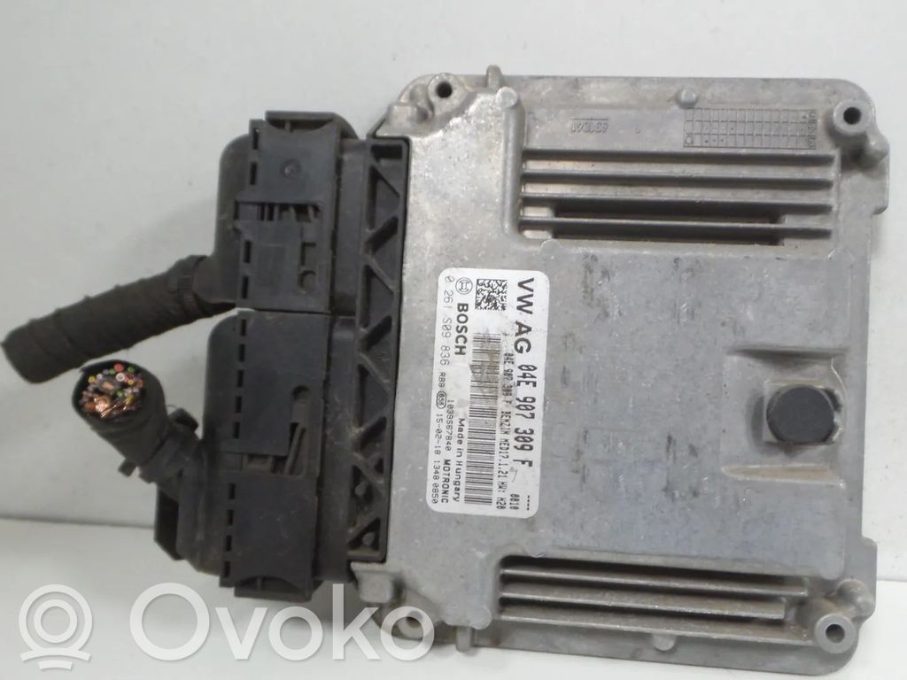 Engine control unit/module   04E907309F,0261S09836,04E906023M,CUK,CUKB,CUKBCUK