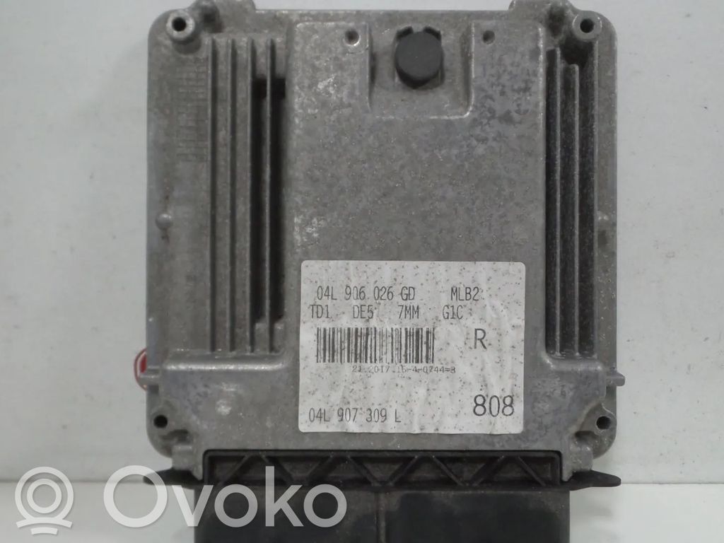 Engine control unit/module   04L907309L,0281030258,04L906026GD,04L906026T,DET,DETA,DETADET