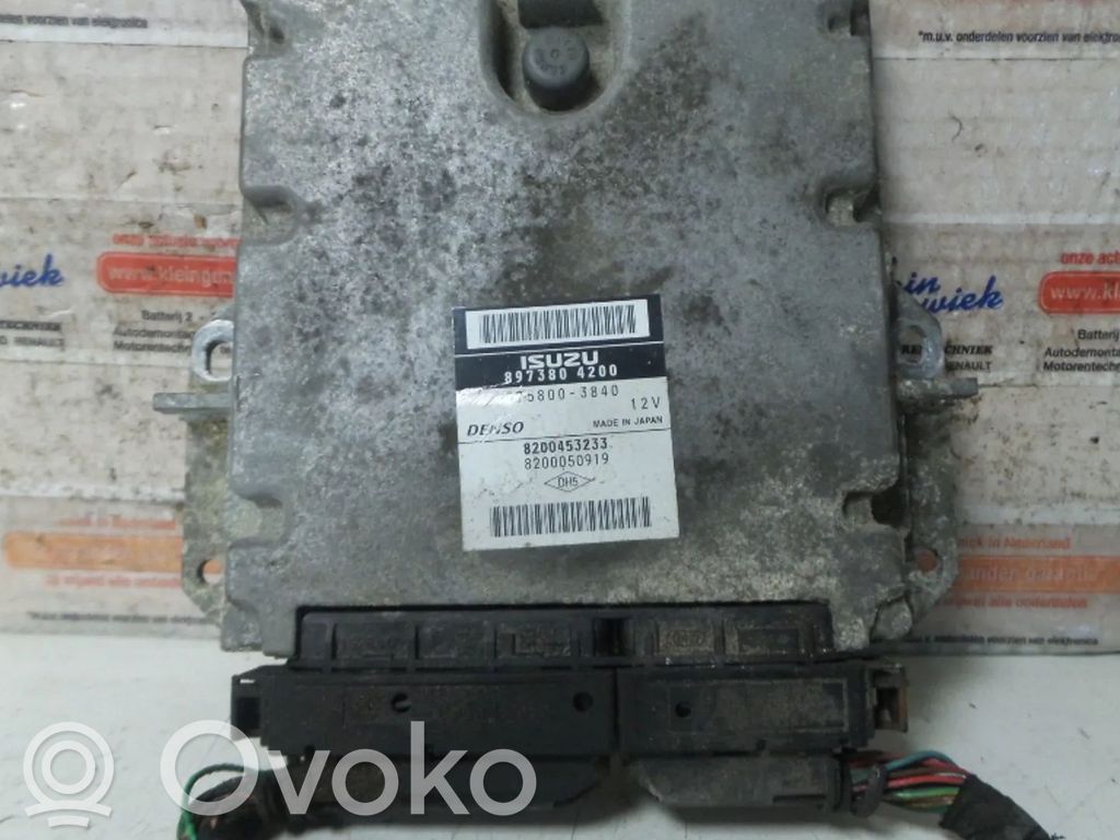 Renault Vel Satis Engine control unit/module 