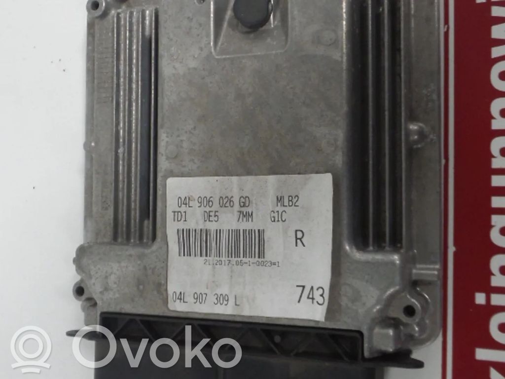 Engine control unit/module   04L906026GD,DETA