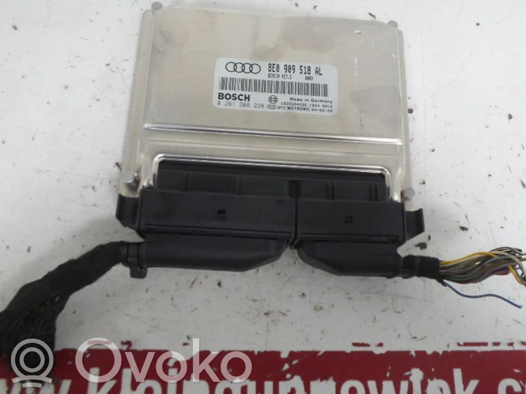 Engine control unit/module   8E0909518AL,BFB