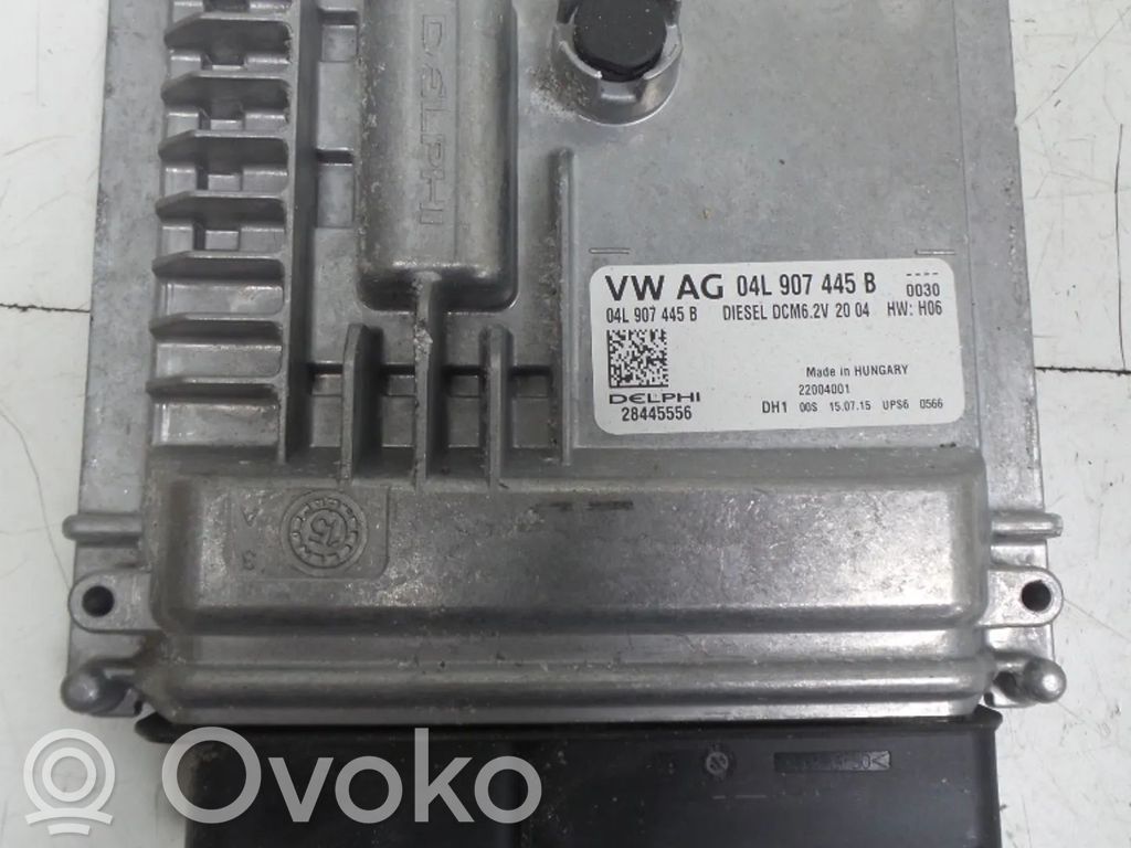 Engine control unit/module   04L907445B,04L906056AJ,CXX,CXXB,CXXBCXX