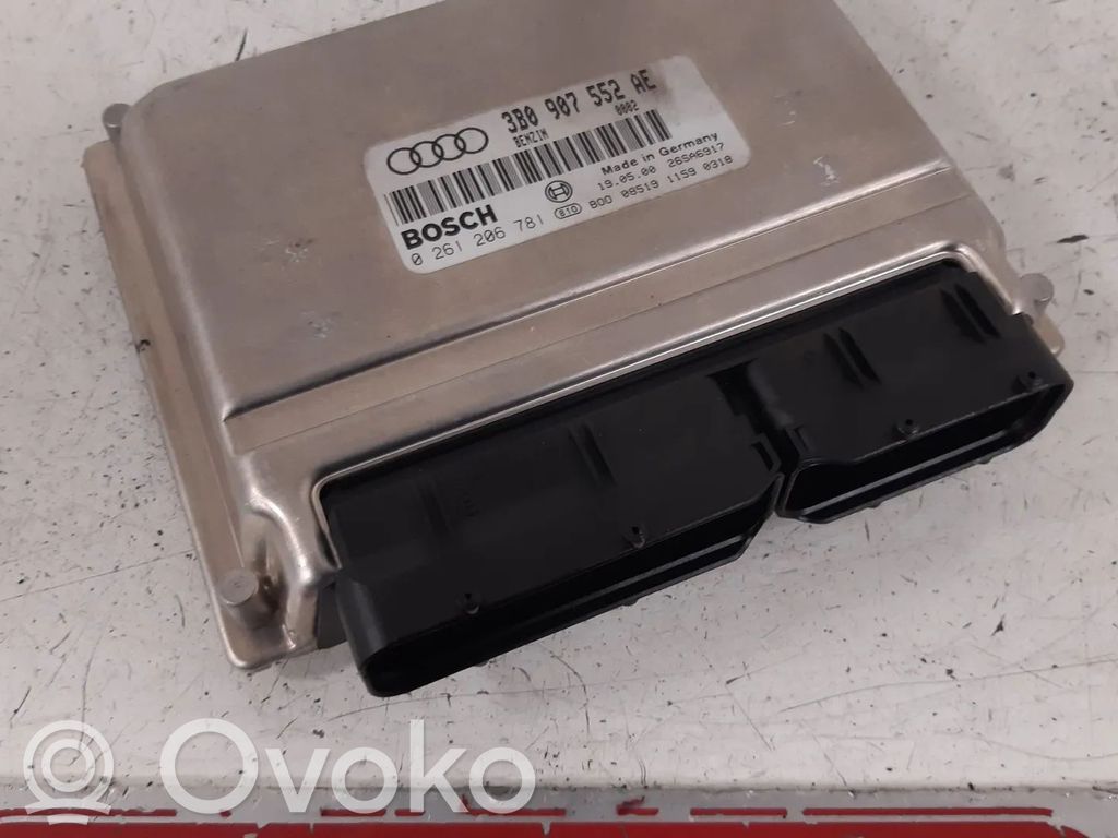 Engine control unit/module   3B0907552AE,0261206781,AML