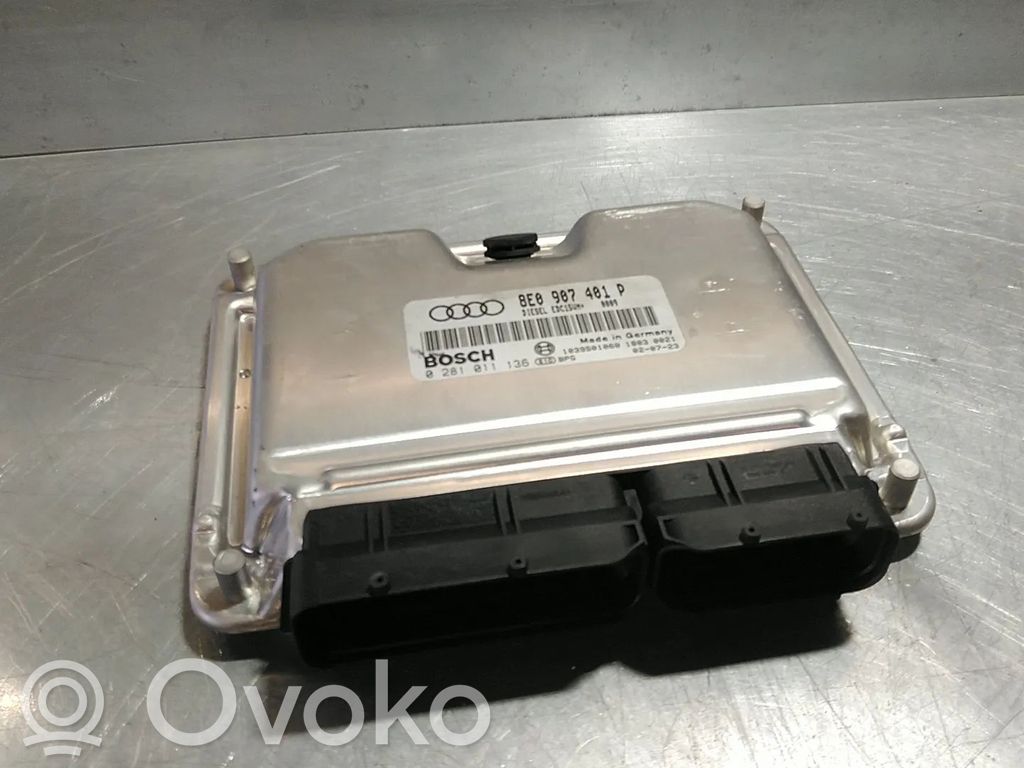 Engine control unit/module   8E0907401P,BFC
