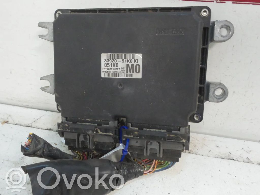 Opel Agila B Engine control unit/module 