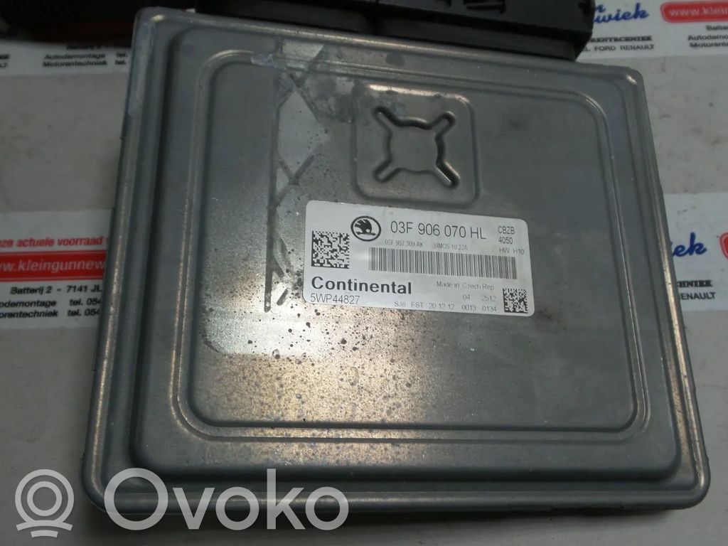Engine control unit/module   03F906070HL,CBZ,CBZB,CBZBCBZ