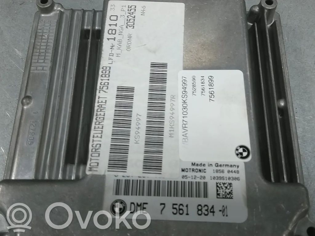 Unidad de control/módulo del motor   7561834,0261201159,12147561834,N46B20B