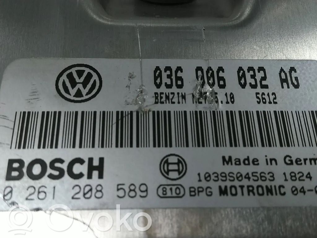 Volkswagen Golf V Engine control unit/module 