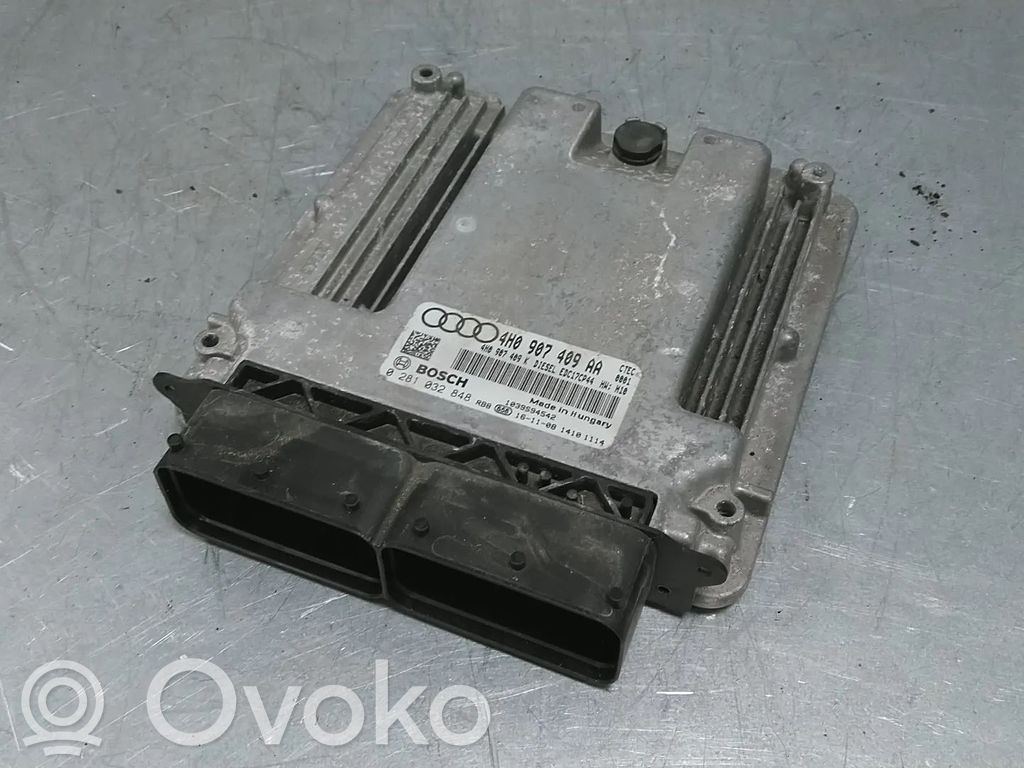 Audi A8 S8 D4 4H Unidad de control/módulo del motor 