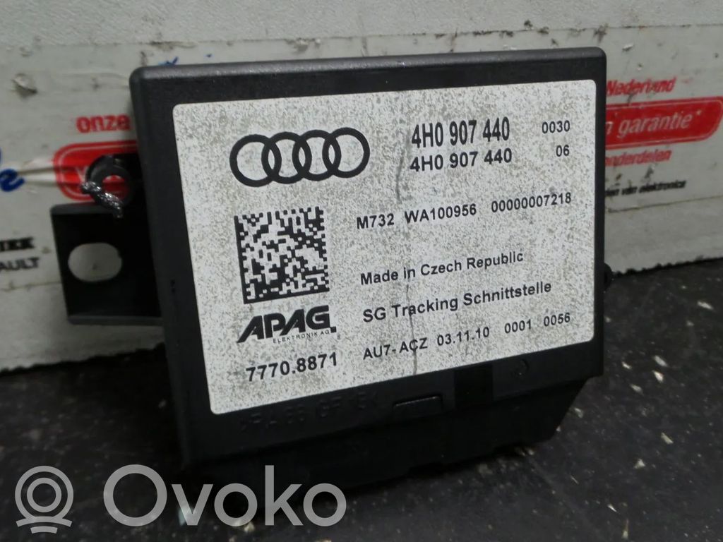 Audi A7 S7 4G Inne komputery / moduły / sterowniki 