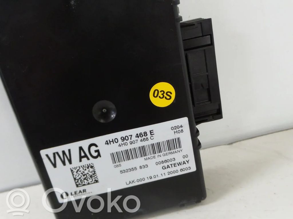 Autres unités de commande / modules   4H0907468E,4H0907468C,4H0907468G,CGW,CGWA,CGWCGWA