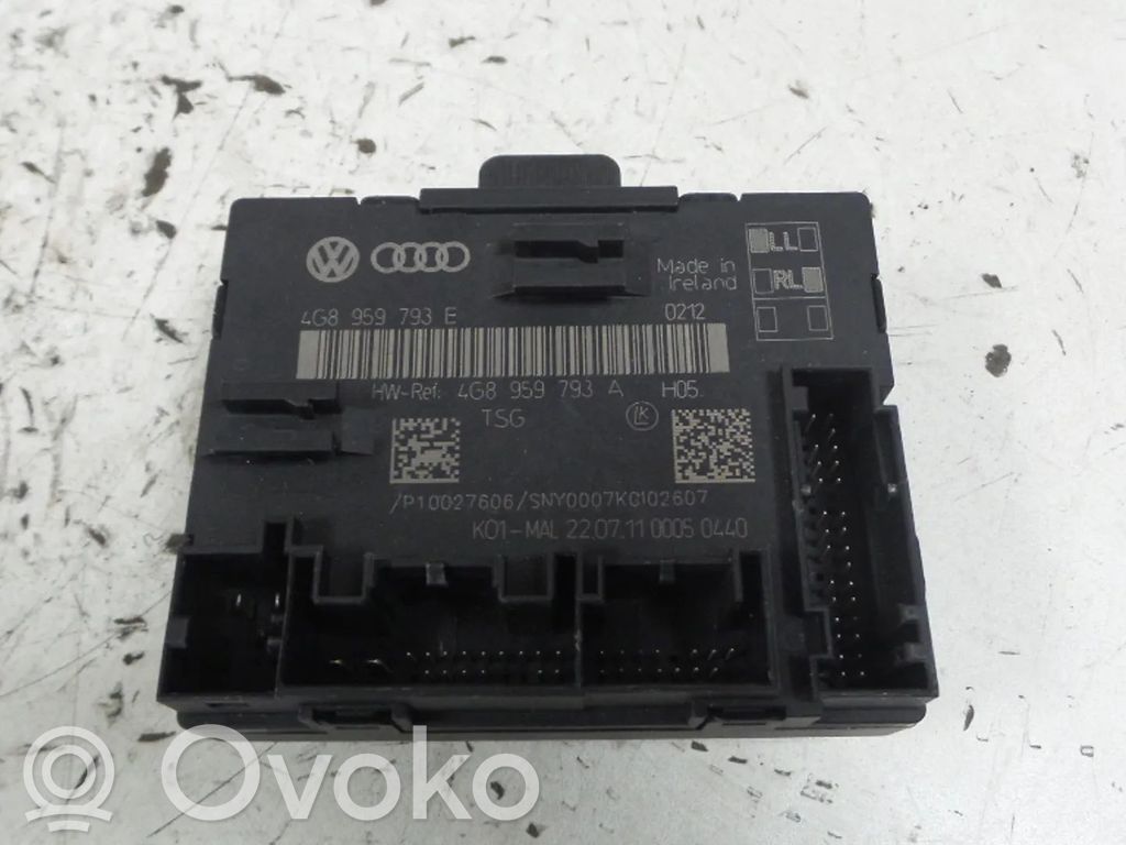 Audi A6 S6 C7 4G Kiti valdymo blokai/ moduliai 