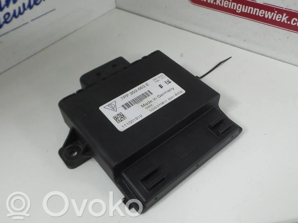Porsche Panamera (970) Autres unités de commande / modules 