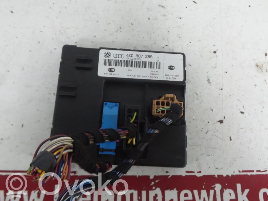 Audi A8 S8 D3 4E Other control units/modules 