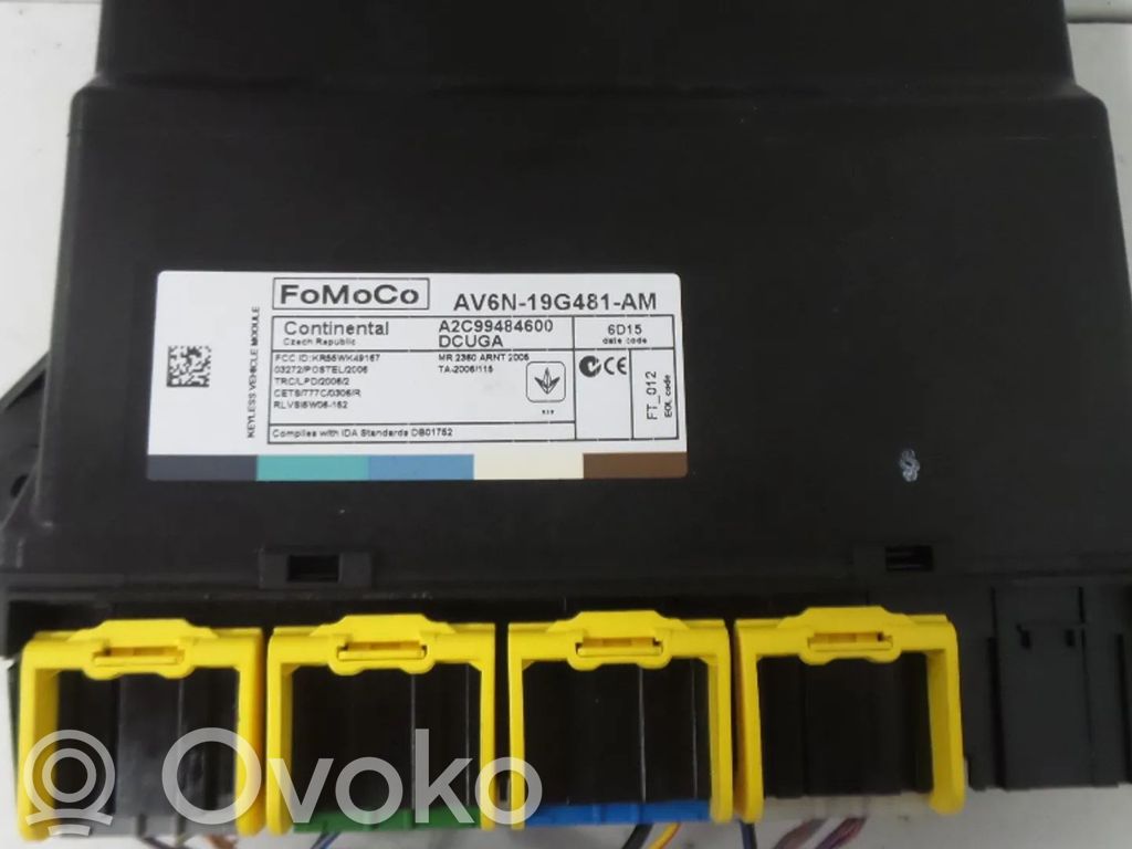 Ford Kuga II Other control units/modules 