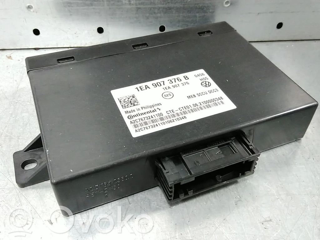 Module de commande suspension   1EA907376B,1EA907376A