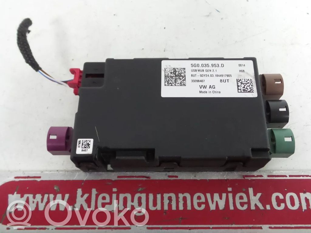 Volkswagen Polo VI Other control units/modules 