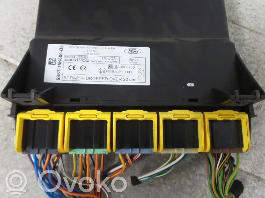 Ford Fiesta Citu veidu vadības bloki / moduļi 