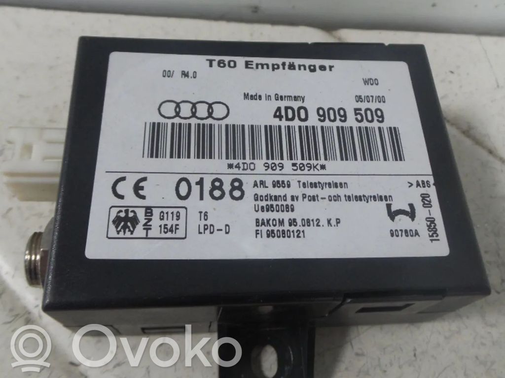 Audi A8 S8 D2 4D Kiti valdymo blokai/ moduliai 
