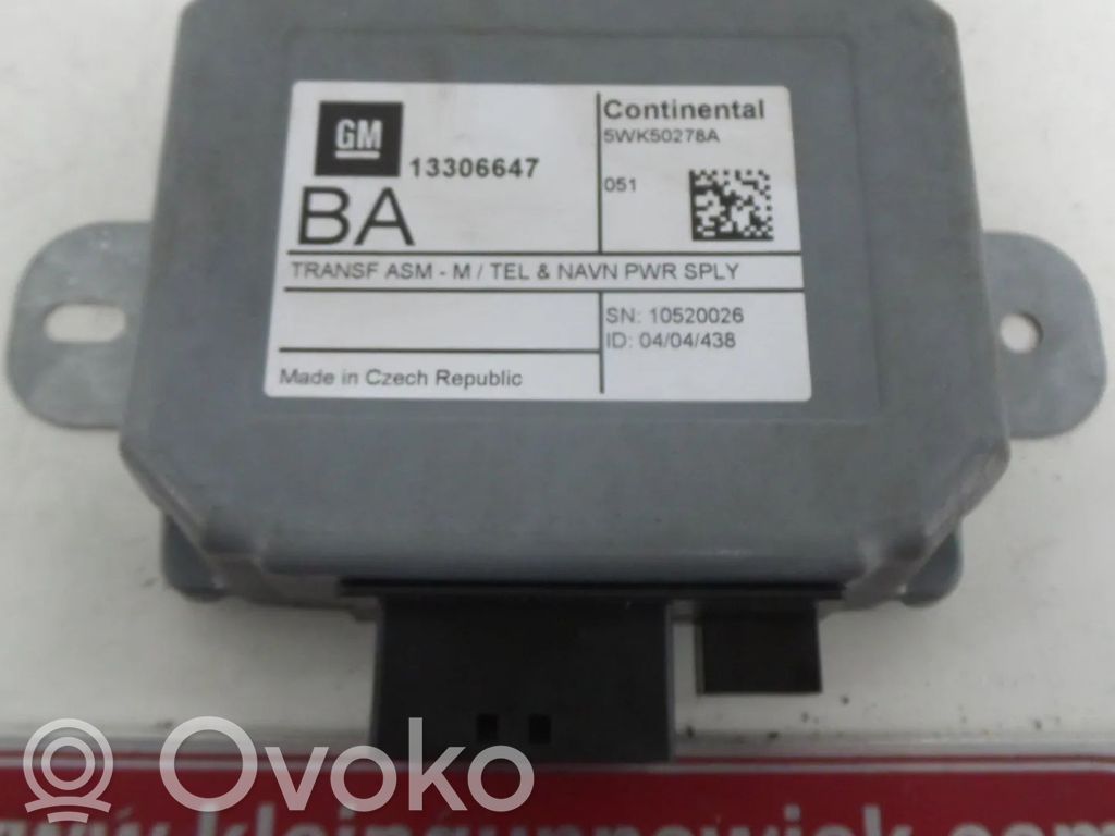 Autres unités de commande / modules   13306647,A13DTE