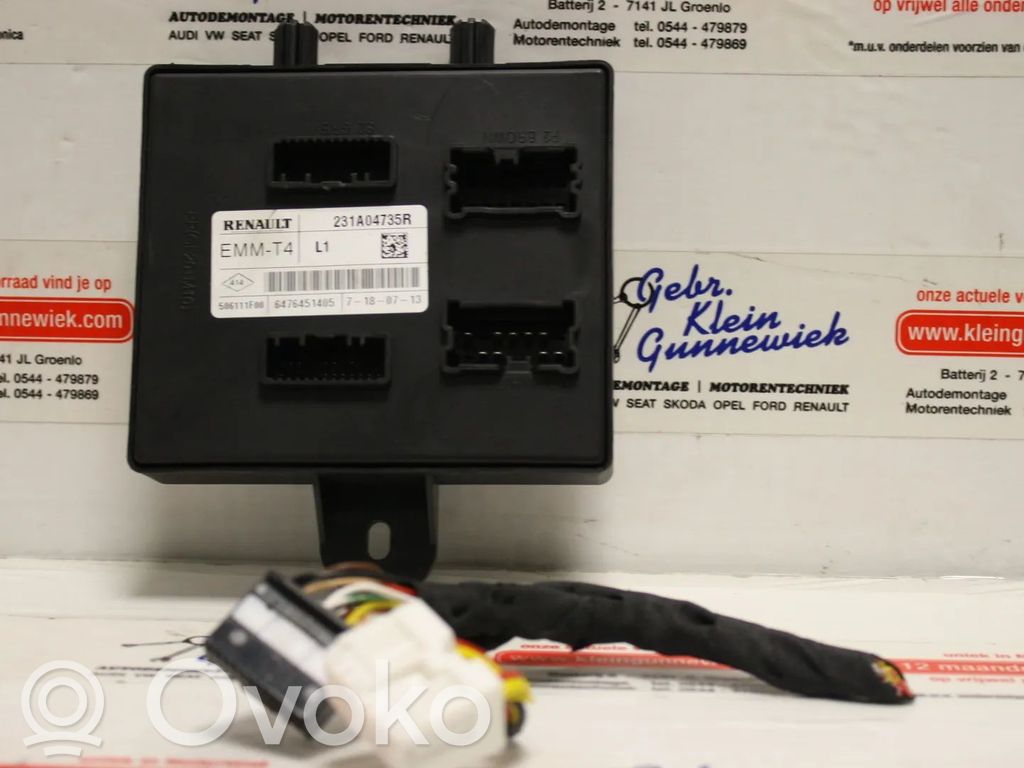 Renault Clio IV Other control units/modules 