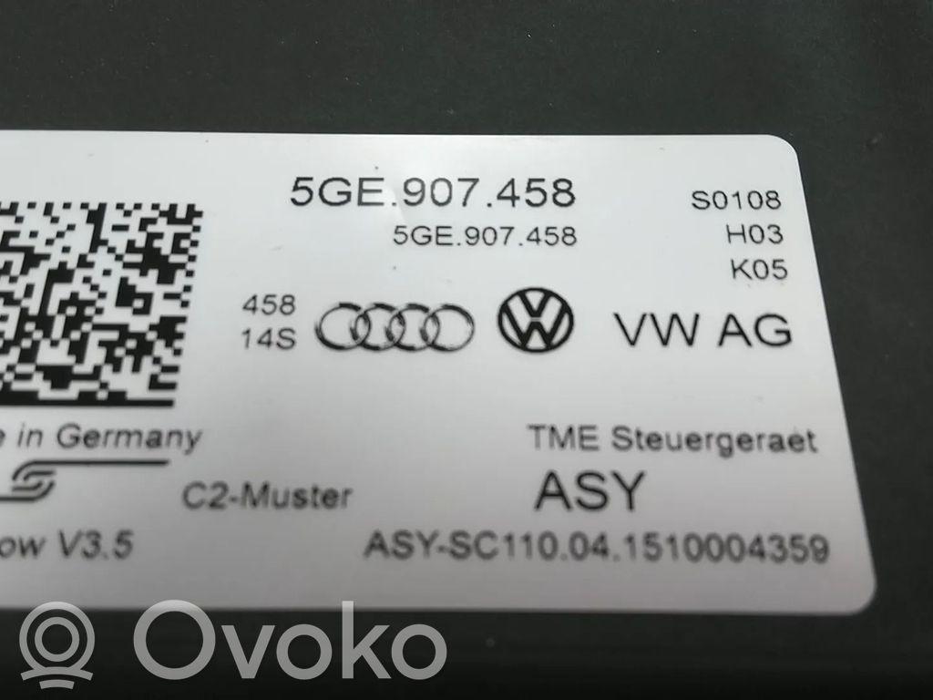 Volkswagen Golf VII Alte unități/module de control 