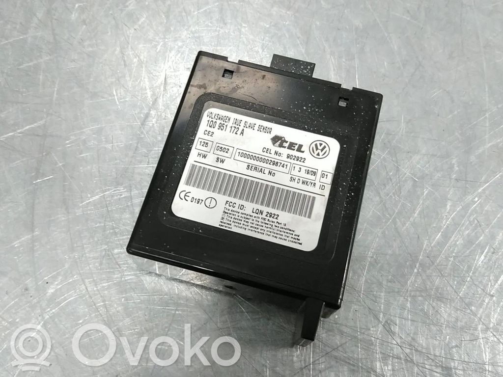 Other control units/modules   1Q0951172A,1Q0951172D,1Q0951177A,1Q0951177C,1Q0998177,CCZA