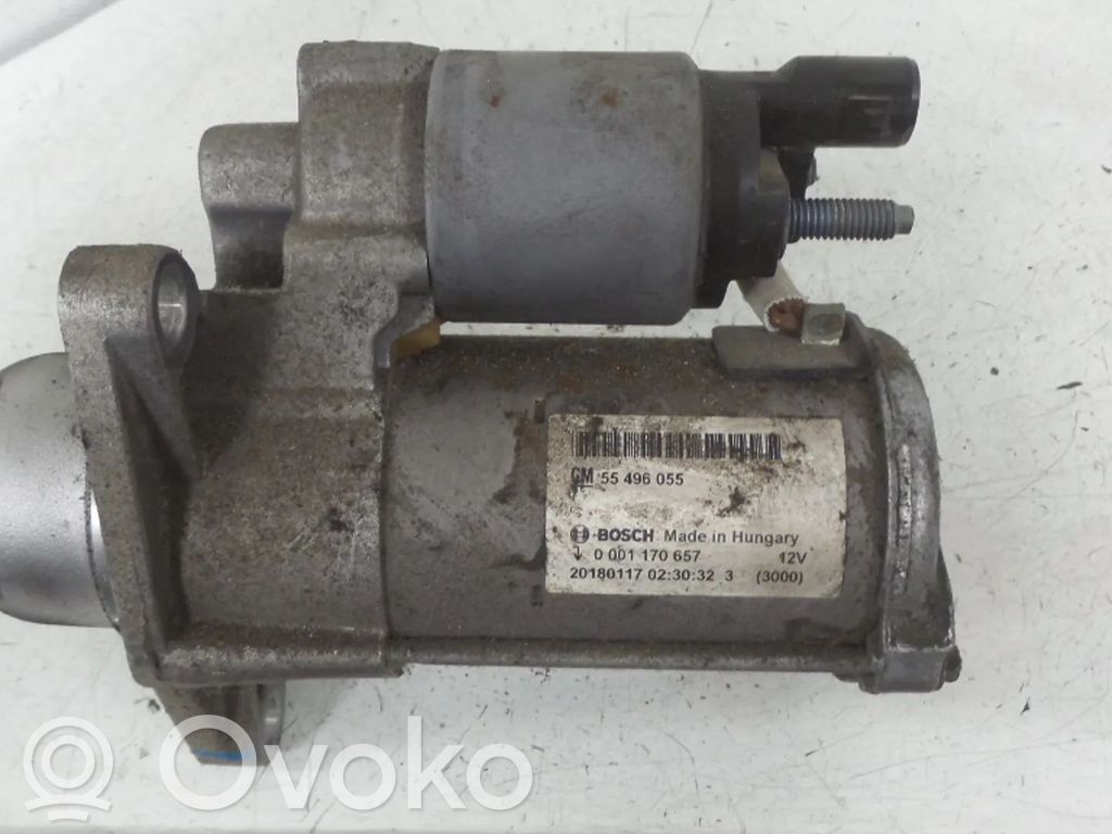 Opel Karl Starteris 