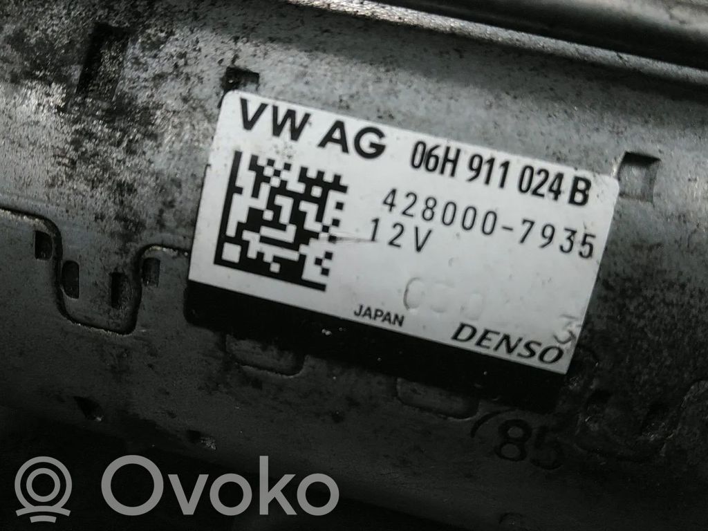 Audi A4 S4 B8 8K Motor de arranque 
