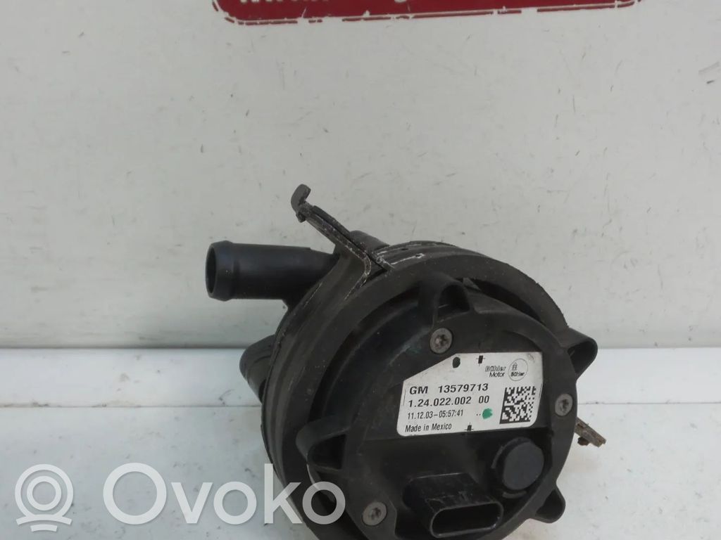 Opel Ampera Pompe de circulation d'eau 