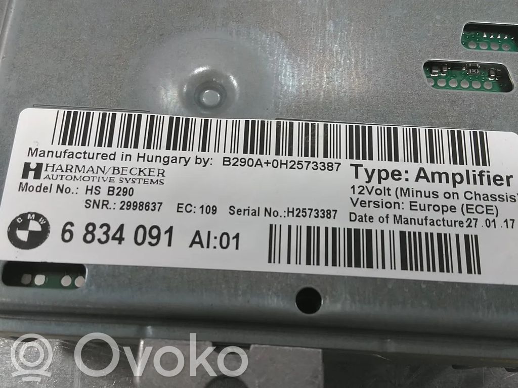 BMW 4 F32 F33 Inne części wnętrza samochodu 