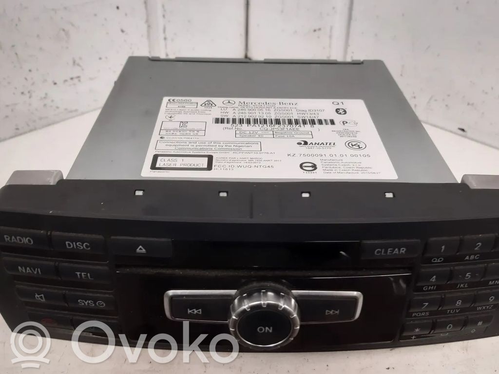 Mercedes-Benz A W176 Stacja multimedialna GPS / CD / DVD 