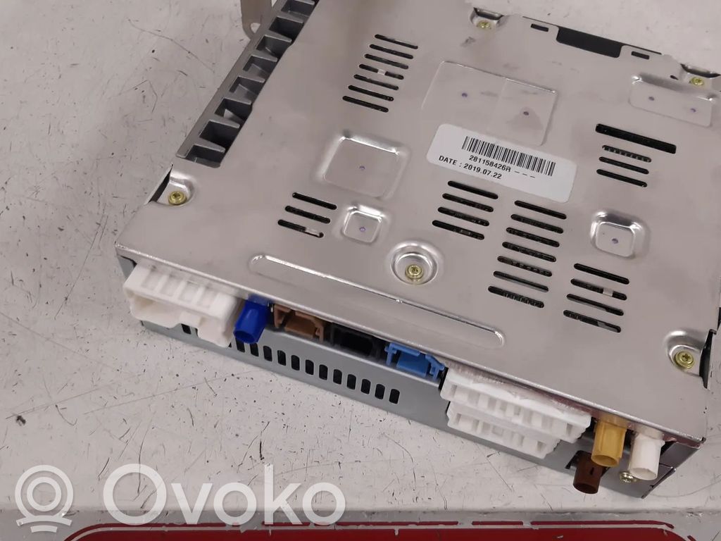 Navigation unit CD/DVD player   281158426R