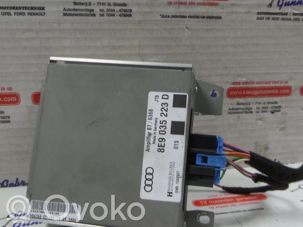 Audi A4 S4 B6 8E 8H Amplificatore